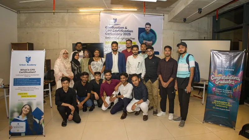 Class of AUG 2025, Graduation ও CPD Certification Ceremony, ঢাকা